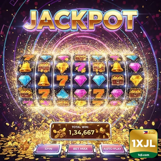 1xjl jackpot slot win